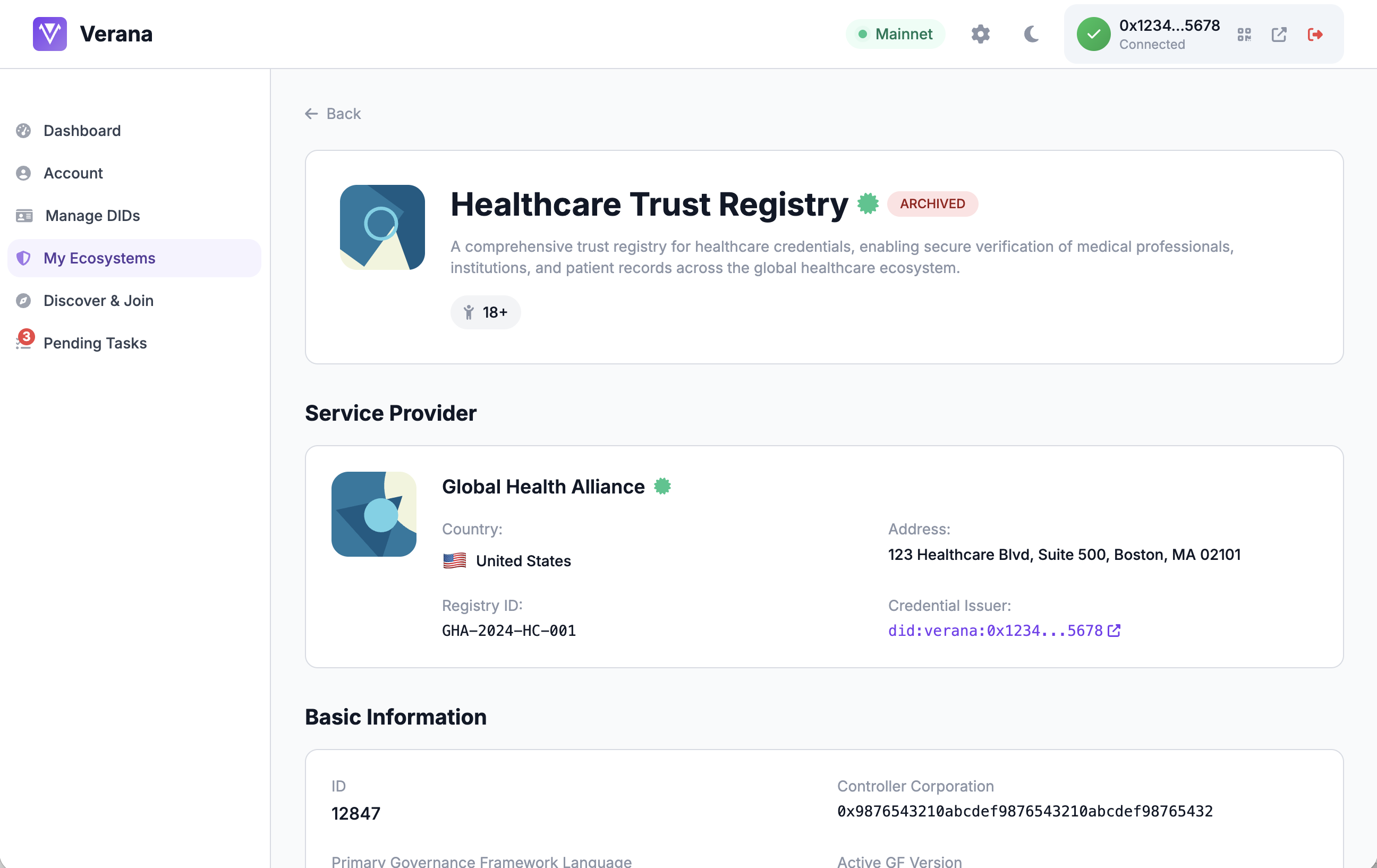 Modern web application dashboard interface, dark theme UI with purple accents, frontend development